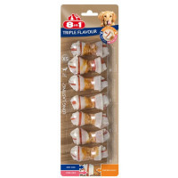 Кость жевательная для собак 8in1 Triple Flavour, XS 7 шт (661428/144472) Кость жевательная для собак 8in1 Triple Flavour, XS 7 шт (661428/144472)