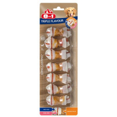 Кость жувальна для собак 8in1 Triple Flavour, XS 7 шт (661428/144472)
