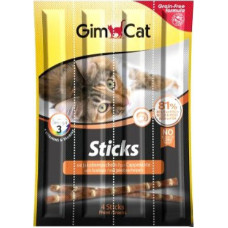 М'ясні палички для кішок Gimcat, лосось і гребінці (G-420622)