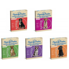 Нашийник антиблошиний для собак великих порід Профілайн, 70 см