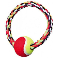 Ігровий канат з тенісним м'ячем для собак Trixie (3266)