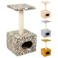 Когтеточка для котів Природа Д1 з будкою