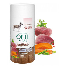 Беззерновий сухий корм для собак всіх порід Optimeal - качка і овочі