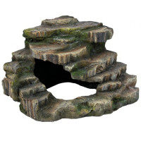 Декорация для аквариума Trixie Грот угловой со ступеньками Декорация для аквариума Trixie Грот угловой со ступеньками