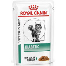 Лечебные консервы для кошек Royal Canin DIABETIC CAT Pouches 0,085 кг Лечебные консервы для кошек Royal Canin DIABETIC CAT Pouches 0,085 кг