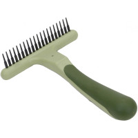 Однорядні граблі для шерсті собак Safari Undercoat Rake