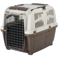 Переноска для собак і котів Trixie Skudo коричневий / пісочний