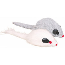 Мишка хутряна для кота Trixie з пищалкою (4116) Мишка хутряна для кота Trixie з пищалкою (4116)