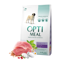 Сухий корм для собак малих порід Optimeal - качка