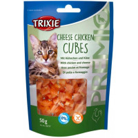 Лакомство для кошки Trixie Premio Chicken Cubes курица, 50 гр (42706) Лакомство для кошки Trixie Premio Chicken Cubes курица, 50 гр (42706)
