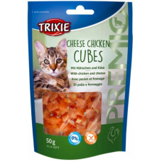 Ласощі для кота Trixie Premio Chicken Cubes курка, 50 гр (42706) Ласощі для кота Trixie Premio Chicken Cubes курка, 50 гр (42706)