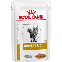 Консервы для кошек Royal Canin URINARY S/O CAT pouches (кусочки в соусе)