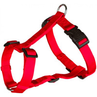 Шлея для собак Trixie Classic нейлон червона