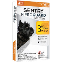 Капли от блох, клещей и вшей для собак Fiproguard до 10 кг, 1 пипетка (30706)