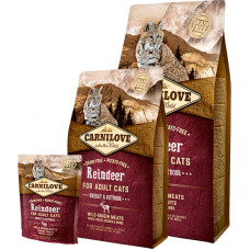 Сухий корм для кішок Carnilove Cat Raindeer Energy and Outdoor Сухий корм для кішок Carnilove Cat Raindeer Energy and Outdoor
