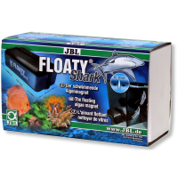 Плавающий магнитный скребок для чистки стекол аквариума JBL Floaty Shark 20-30 мм (61374)