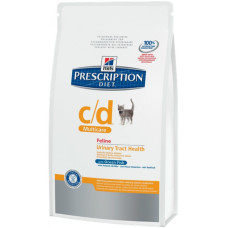 Лікувальний корм для кішок Hill's Prescription Diet Feline C / D Ocean Fish