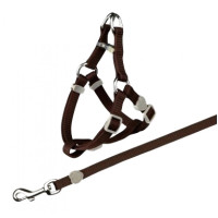 Повідець + шлея для кішок Trixie Premium (41891)