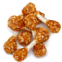 Гантель жевательная с курицей и рисом сыромятная кожа для собак Tirixe Denta Fun 6шт/100гр (31342) Гантель жевательная с курицей и рисом сыромятная кожа для собак Tirixe Denta Fun 6шт/100гр (31342)