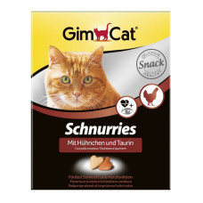Ласощі для котів GimCat Schnurries з куркою, 420 гр Ласощі для котів GimCat Schnurries з куркою, 420 гр