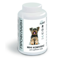 Вітаміни для собак малих порід ProVET Профілайн Міні комплекс 100 табл, 123 г (PR241881)